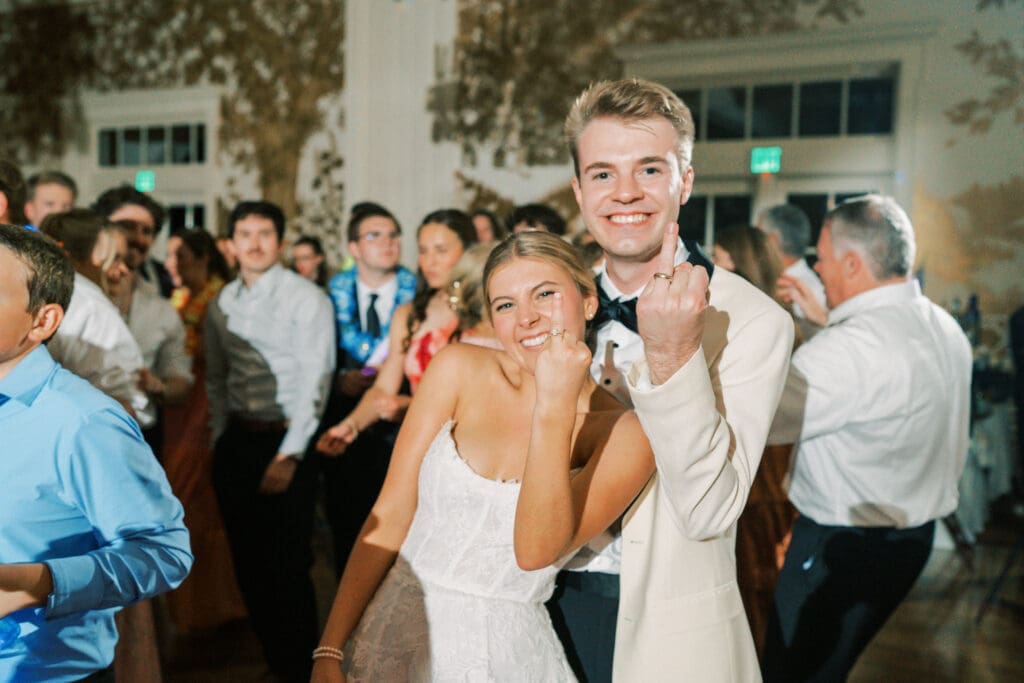 wedding at the junior league of houston