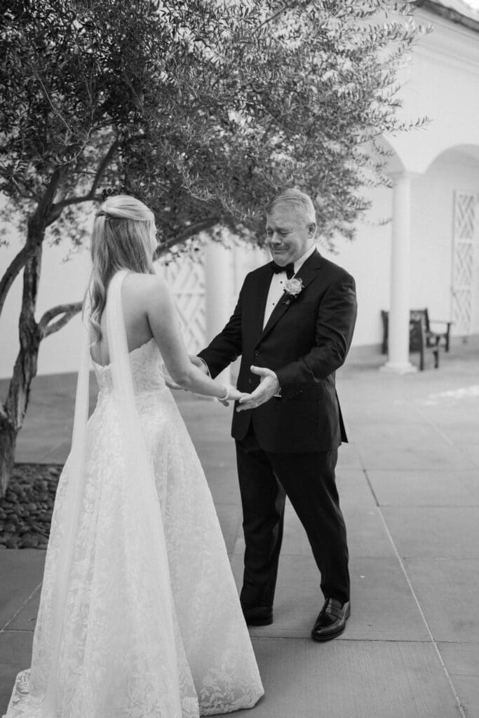 wedding at the junior league of houston