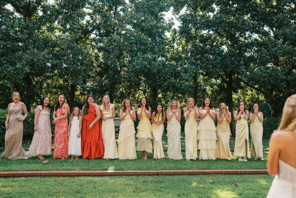 wedding at the junior league of houston