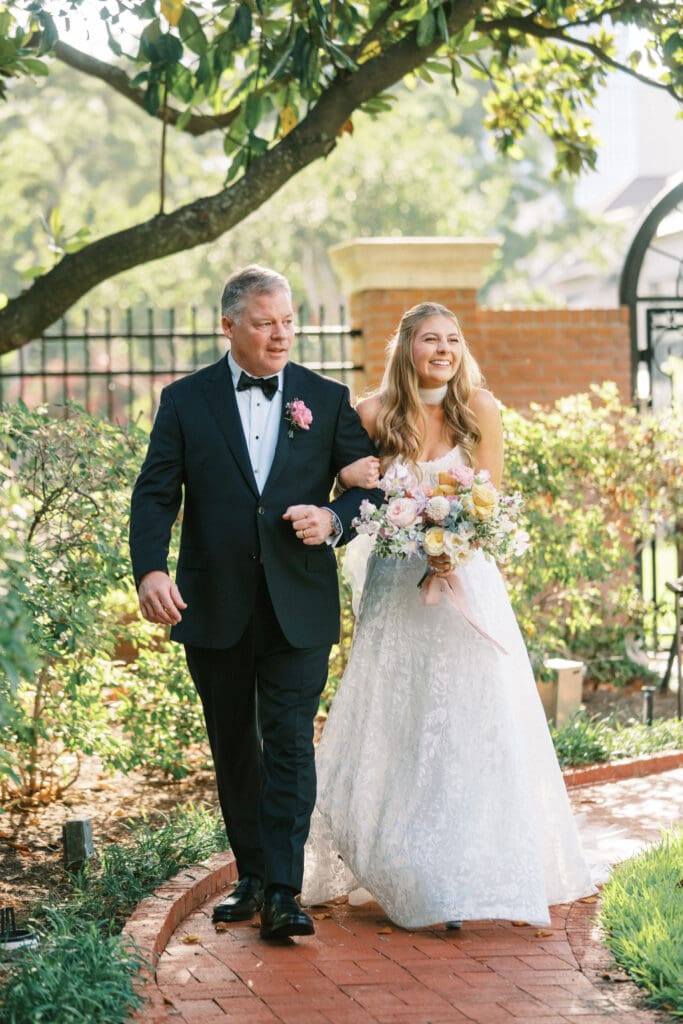 wedding at the junior league of houston