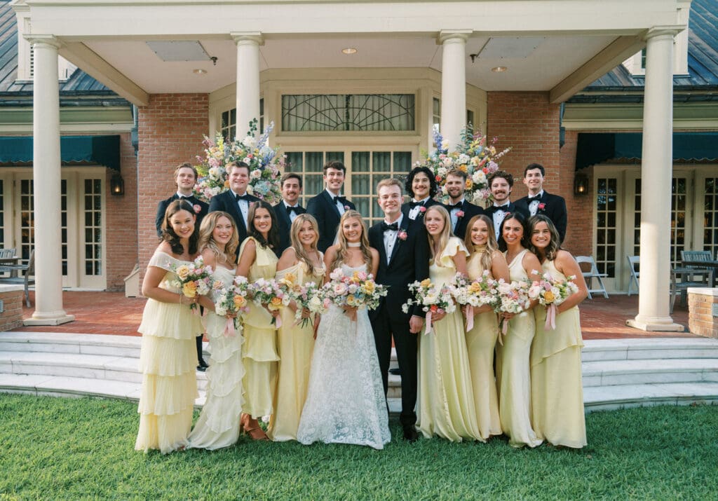 wedding at the junior league of houston