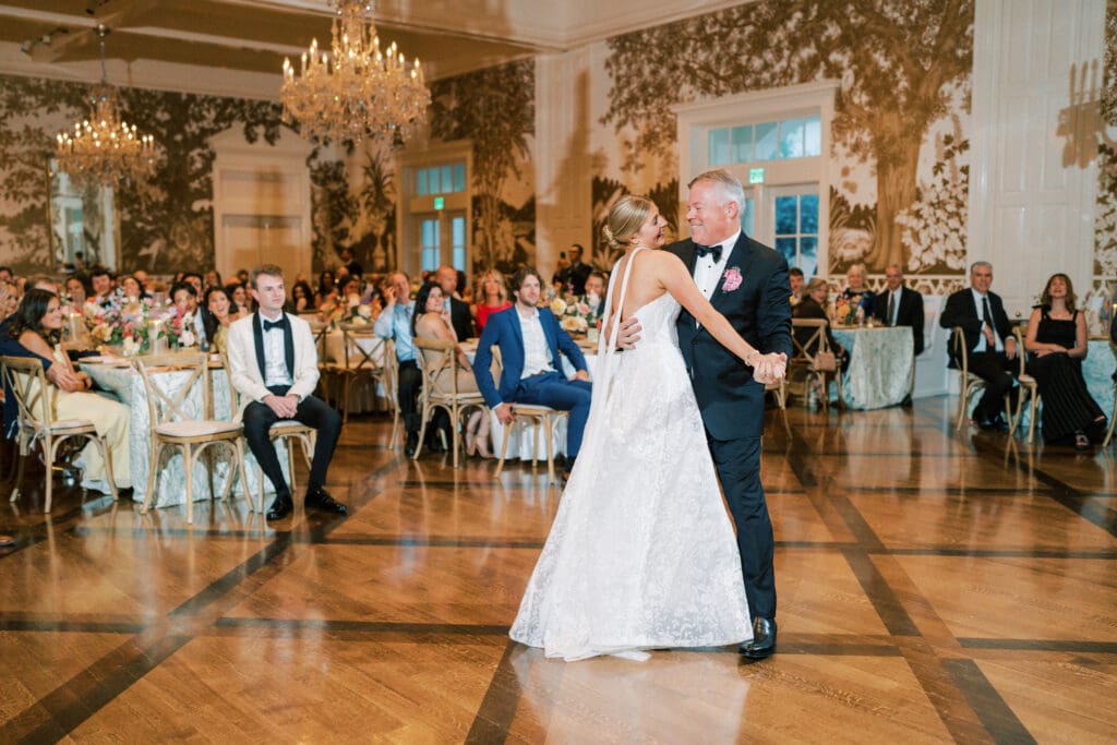 wedding at the junior league of houston