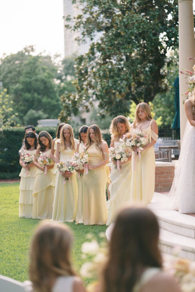 wedding at the junior league of houston