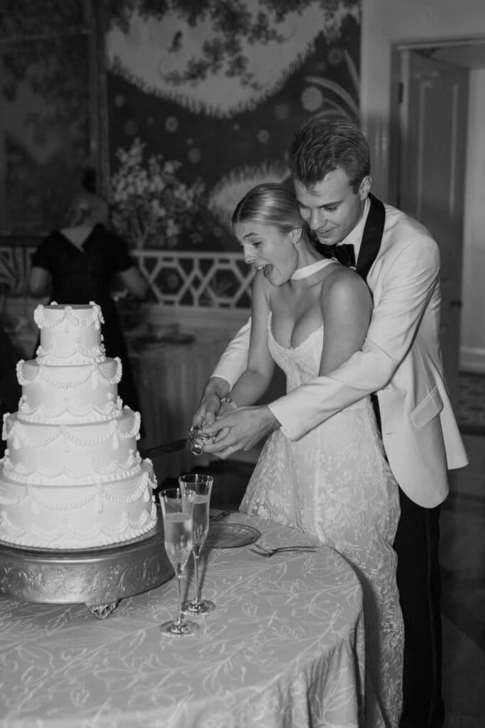 wedding at the junior league of houston