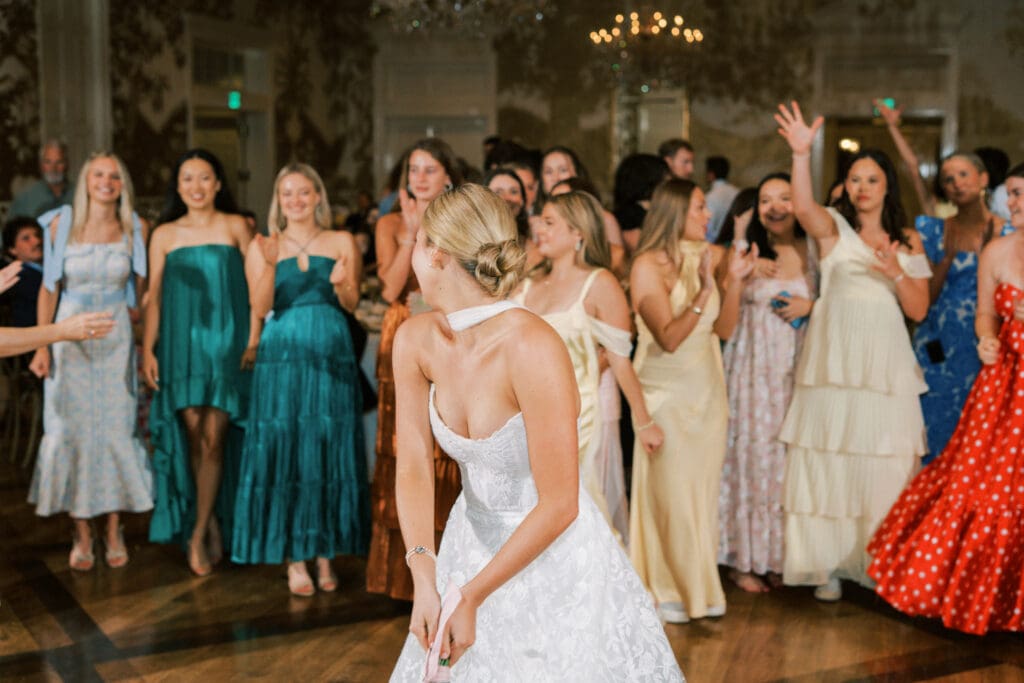 wedding at the junior league of houston