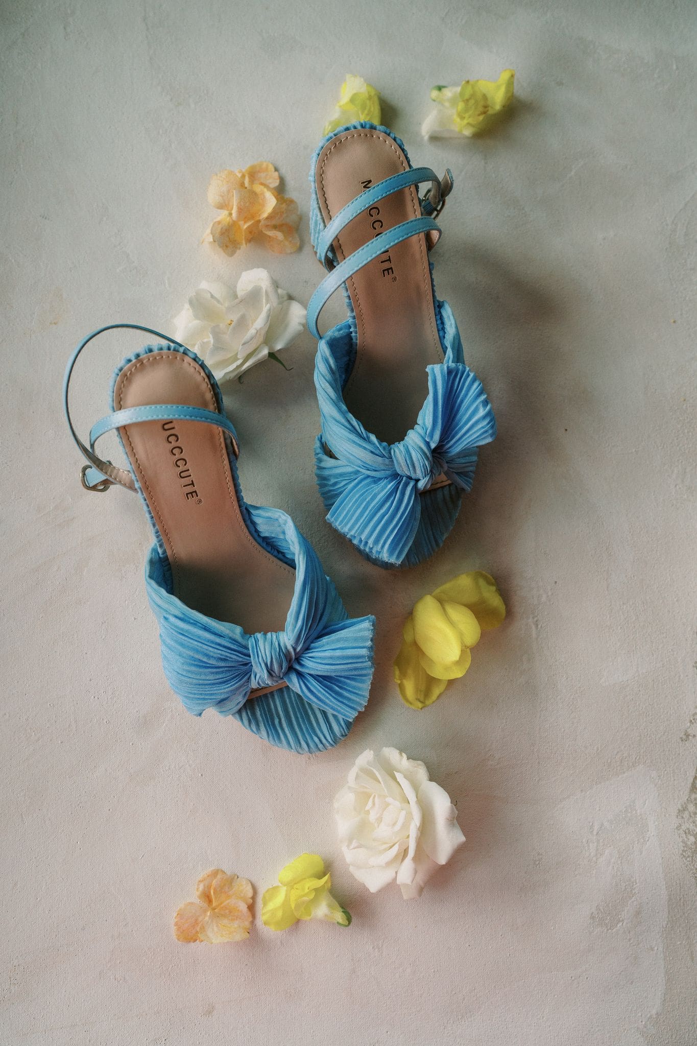 blue wedding shoes